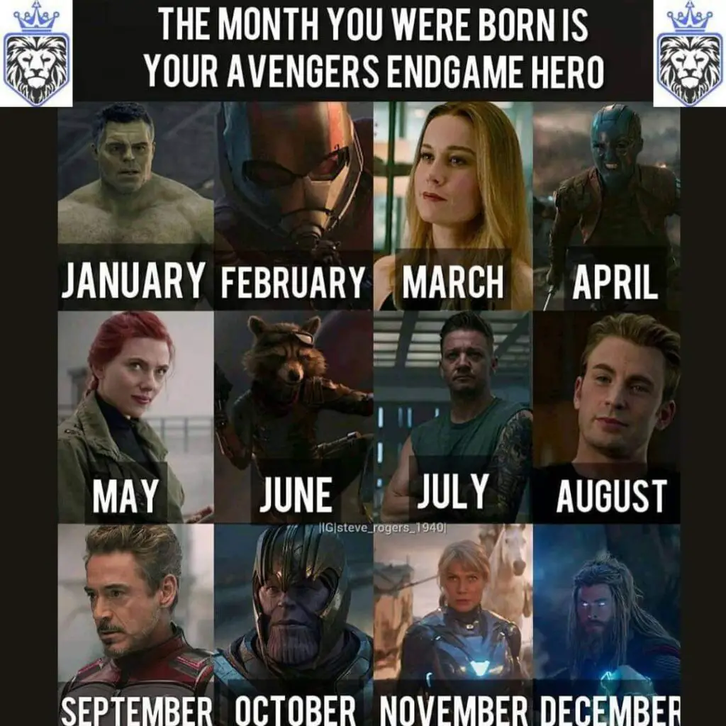 Which Avengers Endgame Character Are You