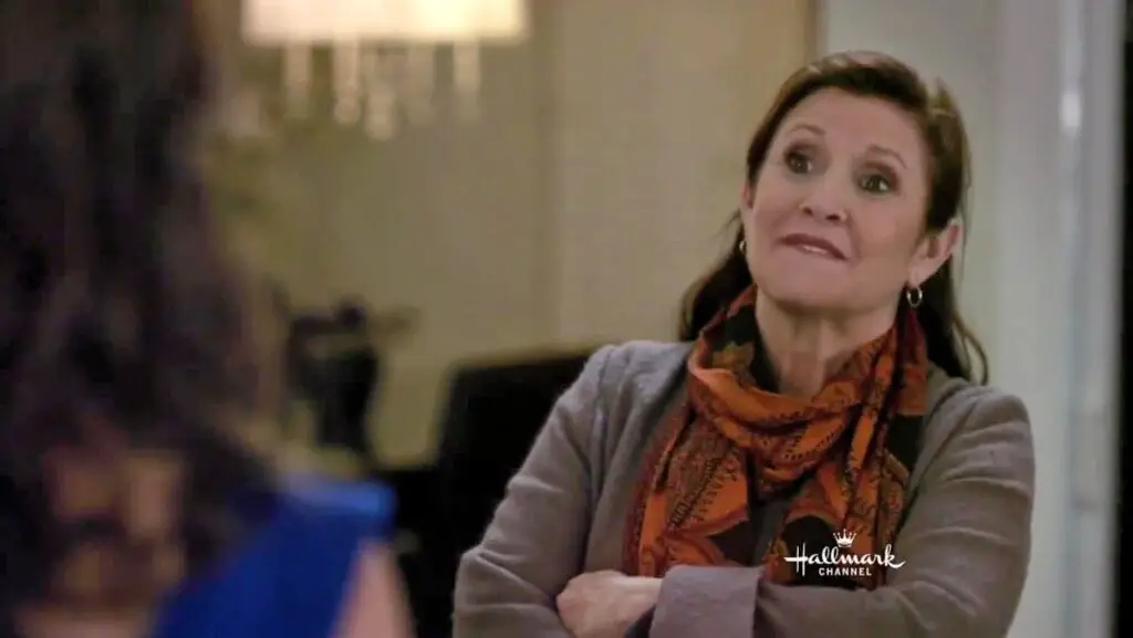 Carrie Fisher in It’s Christmas, Carol!